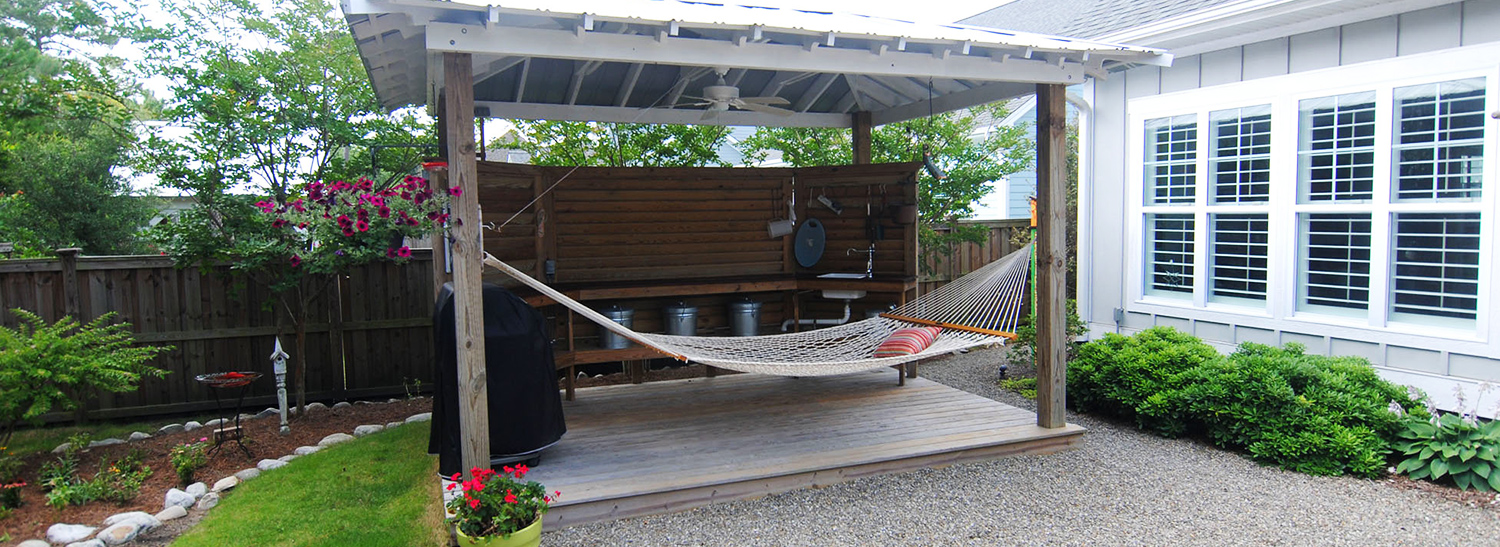 Custom hammock by Deck Daddy's